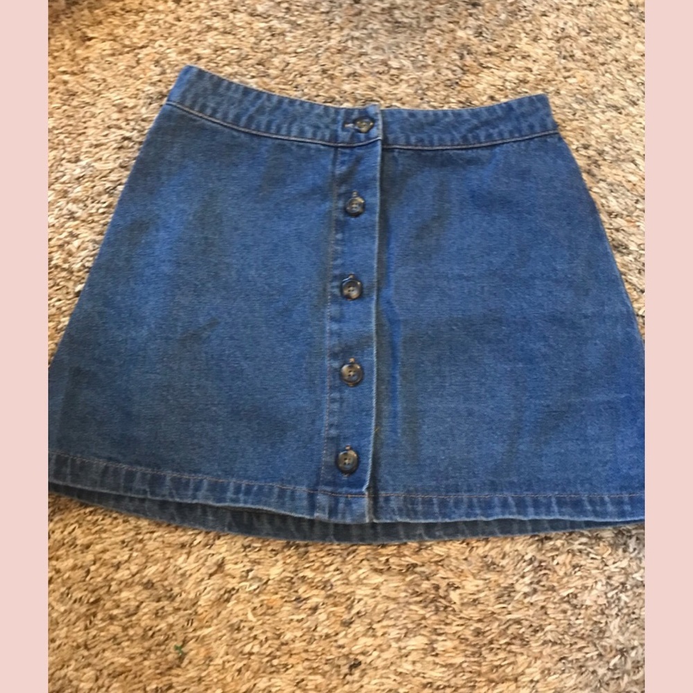 Forever 21 denim skirt